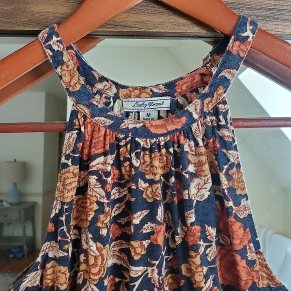 Lucky Brand Floral Dress, Size Medium - Picture 2 of 6